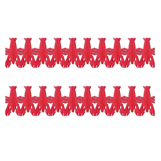 Crayfish party garland 14ft