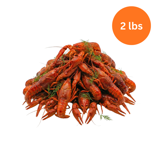 2 lbs | Wild Caught | Fully Cooked Swedish Style Dill Flavored Crayfish | Frozen (SOLD OUT)