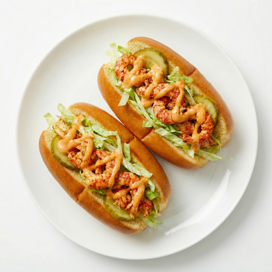 Crayfish Po’Boy Sliders