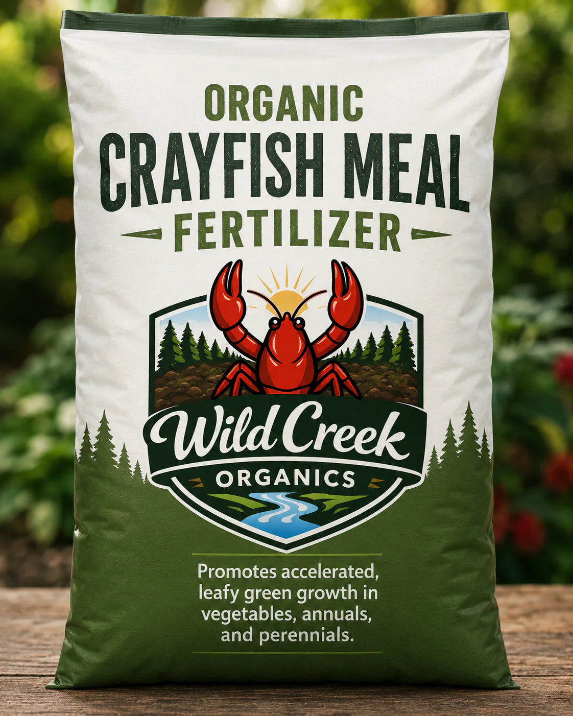 Organic Crayfish Meal Fertilizer / Soil Amendment - 4lb bag
