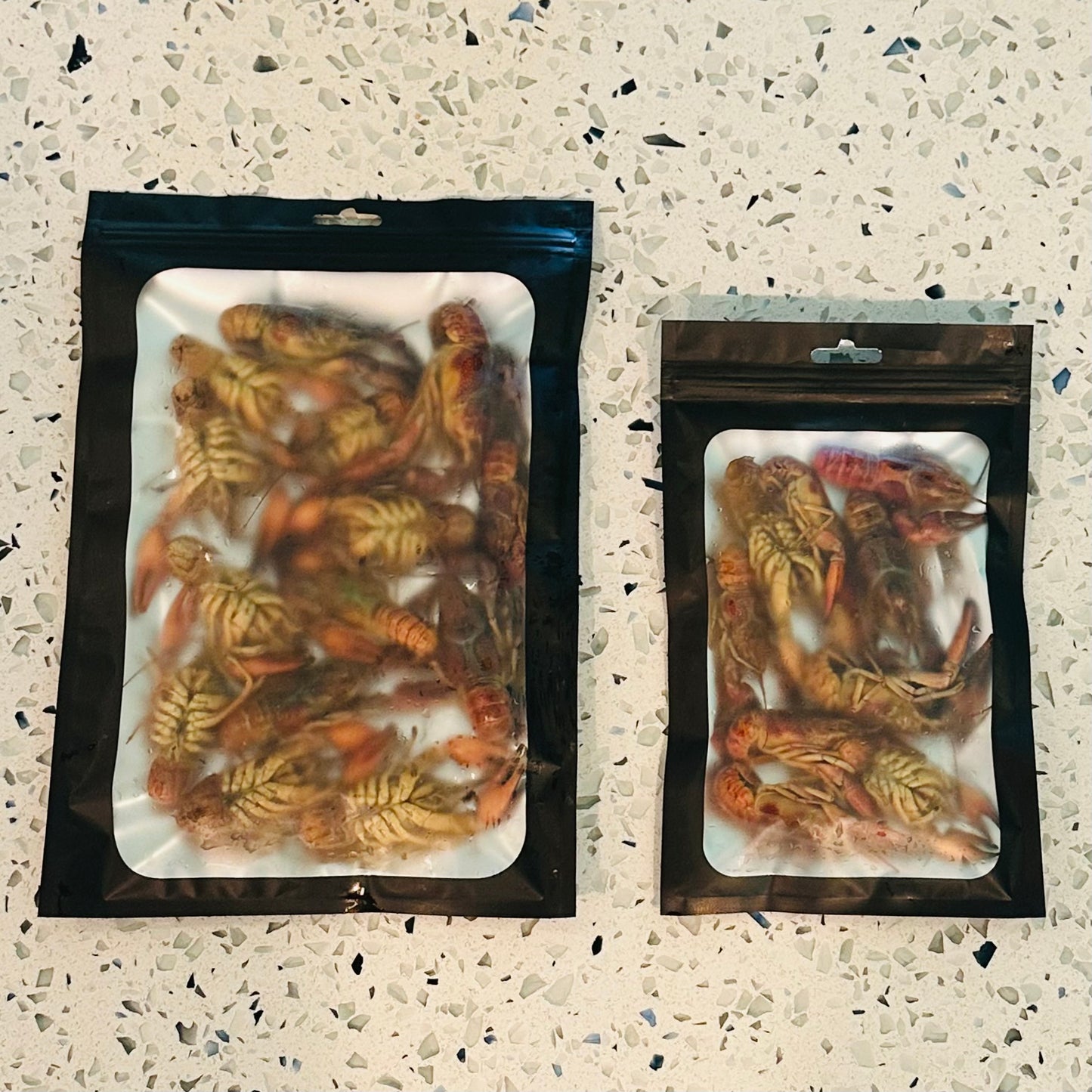 Preserved Crayfish Fishing Bait | Whole Crawfish | Scented and Brined