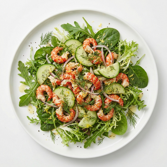 Lemon-Dill Crayfish Salad